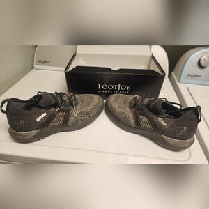FootJoy Black and Gray Sneakers Modern Athletic Design